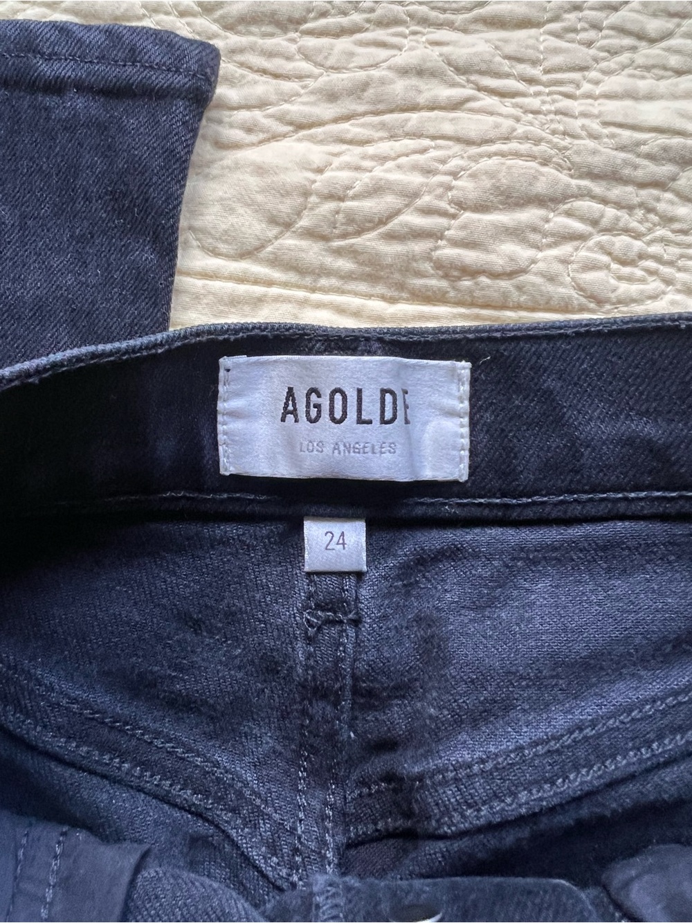 Agolde Riley Straight Jeans - Picture 4 of 6